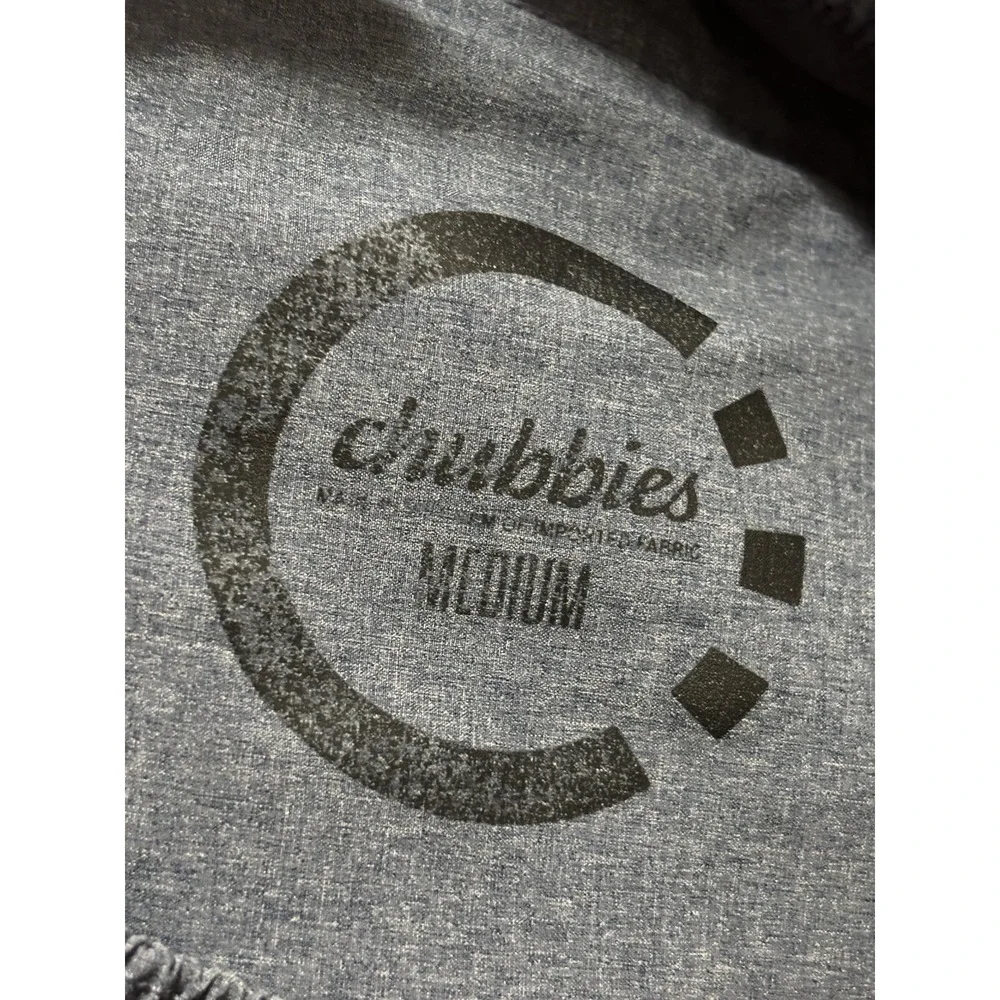 Chubbies Shorts Men's Medium Black 5" Inseam Lined Performance Athletic Gym EUC - Picture 4 of 5